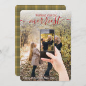 Unieke 2 Foto - IN Cel Foto Vakantie Wensen (Voorkant / Achterkant)