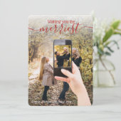 Unieke 2 Foto - IN Cel Foto Vakantie Wensen (Staand voorkant)