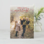 Unieke 2 foto - IN Cell Foto Holiday wil Kaart (Staand voorkant)