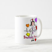 Unieke 3D-videokaart voor studentenverpleegkundige Koffiemok (Voorkant rechts)