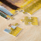 Unieke 5 Foto Collage Eenvoudig Wit Legpuzzel (Zijkant)