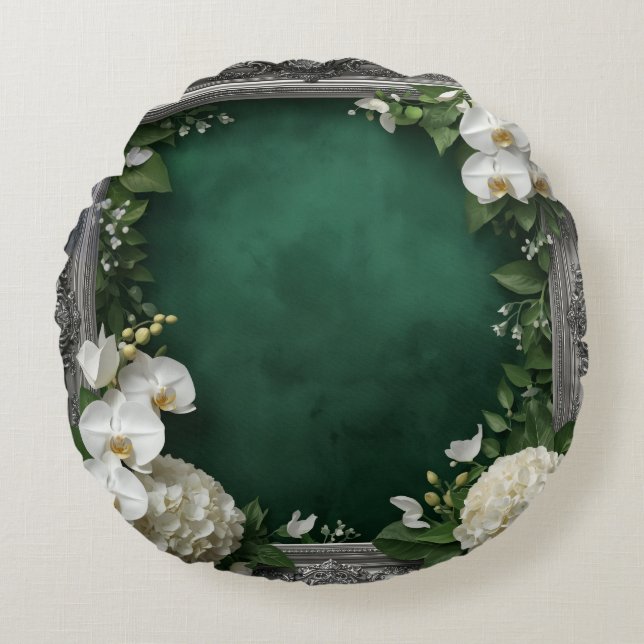 Unieke aangepaste 16 inch ronde kussen (Voorkant)