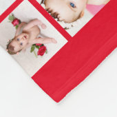 Unieke, aangepaste Afbeeldingen voor fotoCollage U Fleece Deken (Hoek)