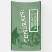 Unieke aangepaste afstudeerpartijbanner spandoek (Verticaal)