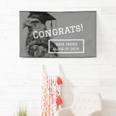 Unieke aangepaste afstudeerpartijbanner spandoek (Insitu)