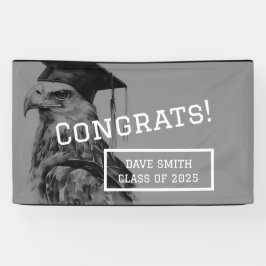 Unieke aangepaste afstudeerpartijbanner spandoek