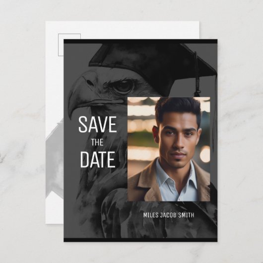 Unieke Aangepaste Afstuderen Aankondiging Briefkaa (Voorkant / Achterkant)