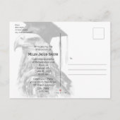 Unieke Aangepaste Afstuderen Aankondiging Briefkaa (Achterkant)