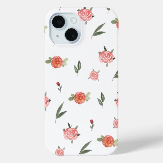 Unieke Aangepaste Bloemige Foto Case-Mate iPhone Case (Achterkant)