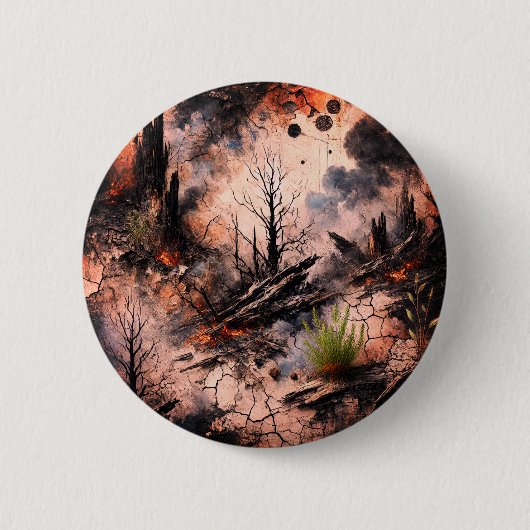 Unieke aangepaste Button met artistiek ontwerp (Voorkant)