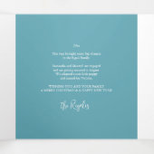 Unieke aangepaste foto Chanoeka Kaarten Roze (Binnenkant midden)