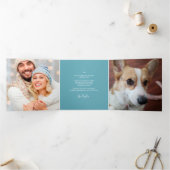 Unieke aangepaste foto Chanoeka Kaarten Roze (Binnen)