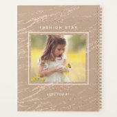 Unieke aangepaste foto-effectrapportage Uw Afbeeld Planner (Achterkant)