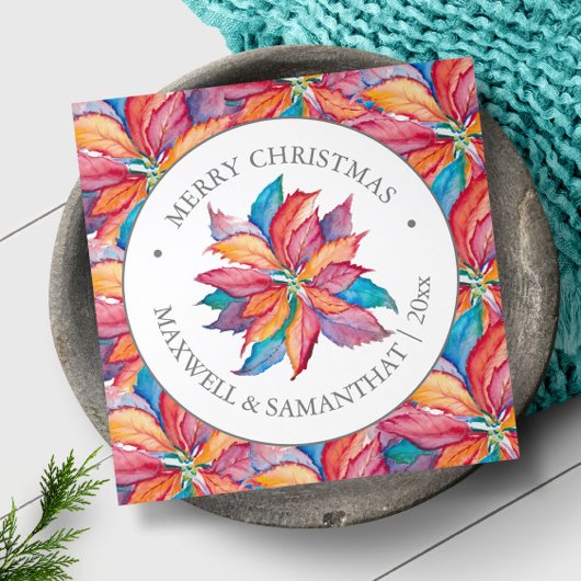 Unieke aangepaste foto kerst Kaarten