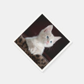 Unieke aangepaste foto servet (Hoek)