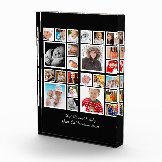 Unieke, aangepaste fotoCollage Fotoblokken (Rechts)