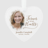 Unieke aangepaste Klassieke foto Memorial Ornament (voorkant)