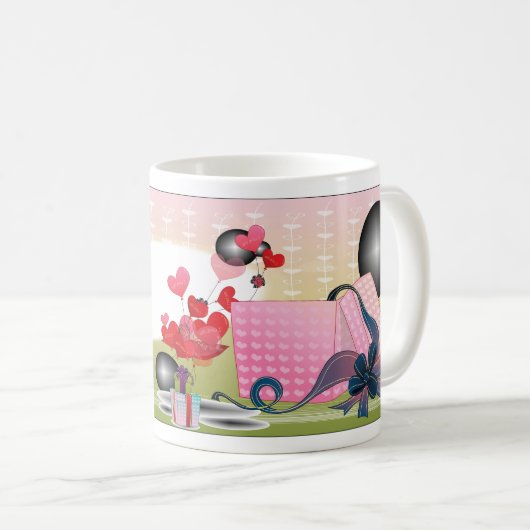 unieke aangepaste mok (Voorkant rechts)