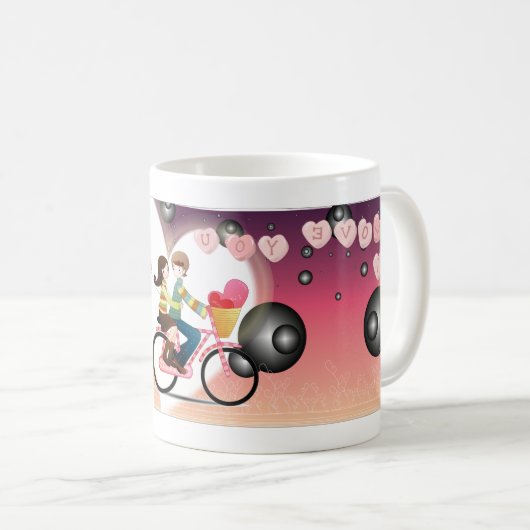 unieke aangepaste mok (Voorkant rechts)