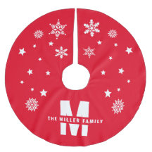 Unieke aangepaste naam Sjabloon rode witte sterren