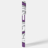 Unieke aangepaste naam Volleybal Paarse Case-Mate iPhone Case (Achterkant / Rechts)