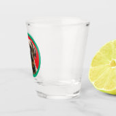 Unieke Aangepaste Stocking Stuffer Pet Hondenliefh Shot Glas (Rechts)