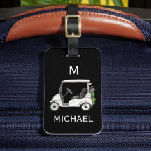 Unieke aangepaste winkelwagen met monogram naam ta