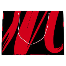 Unieke aangepaste zwart-wit en rood