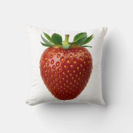 Unieke Aardbei Worp Kussen - Esthetisch Fruit D