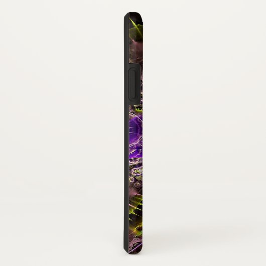 Unieke Abstracte Art iPhone X hoesje 2 (Achterkant / rechts)