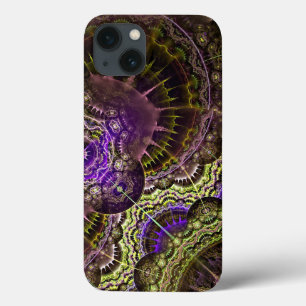 Unieke Abstracte Art iPhone X Hoesje 3