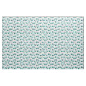 Unieke Abstracte blauwe kerstbomen Stof (Yard (91,4 cm))