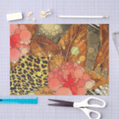 Unieke Abstracte Dierlijke Druk Tissuepapier (Craft)