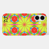 Unieke Abstracte gemarmerde vloeibaar en kleurrijk Case-Mate iPhone Case (Achterkant (horizontaal))