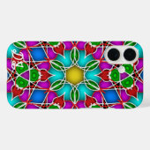 Unieke Abstracte gemarmerde vloeibaar en kleurrijk Case-Mate iPhone Case (Achterkant (horizontaal))