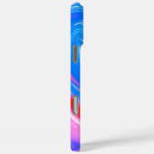 Unieke Abstracte gemarmerde vloeibaar en kleurrijk Case-Mate iPhone Case (Achterkant / Rechts)