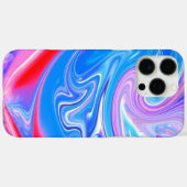 Unieke Abstracte gemarmerde vloeibaar en kleurrijk Case-Mate iPhone Case (Achterkant (horizontaal))