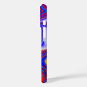Unieke Abstracte gemarmerde vloeibaar en kleurrijk Case-Mate iPhone Case (Achterkant / Links)