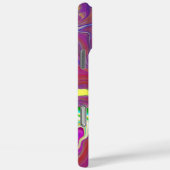 Unieke Abstracte gemarmerde vloeibare olieverf Case-Mate iPhone Case (Achterkant / Rechts)