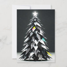 Unieke Abstracte Kerstkaarten