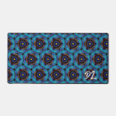 Unieke Abstracte kleurrijke symmetrie Bureaumat (Voorkant)