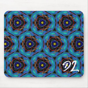 Unieke Abstracte Kleurrijke Symmetrie Mousepad Muismat