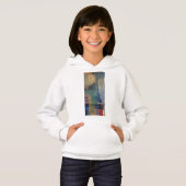 Unieke Abstracte Kunst Jongeren Sweatshirt (Voorkant volledig)