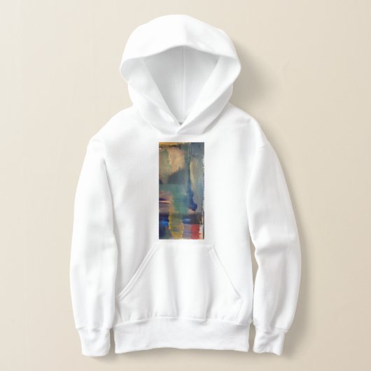 Unieke Abstracte Kunst Jongeren Sweatshirt (Laagn)