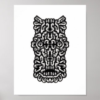 Unieke Abstracte print