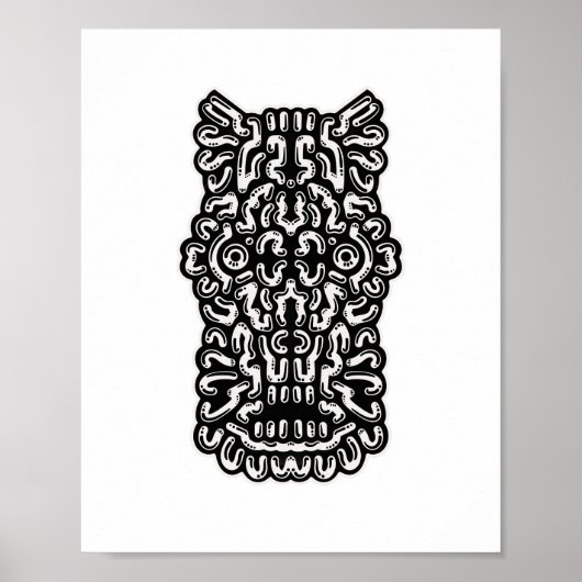 Unieke Abstracte print (Voorkant)
