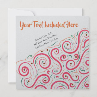 Unieke Abstracte uitnodiging van LH