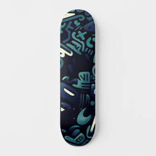 Unieke Abstracte Urban Street Art Wide Skateboard