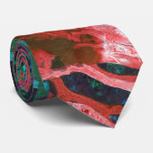 unieke abstracte vaders dag vader stropdas (Opgerold)