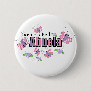 Unieke Abuela Ronde Button 5,7 Cm